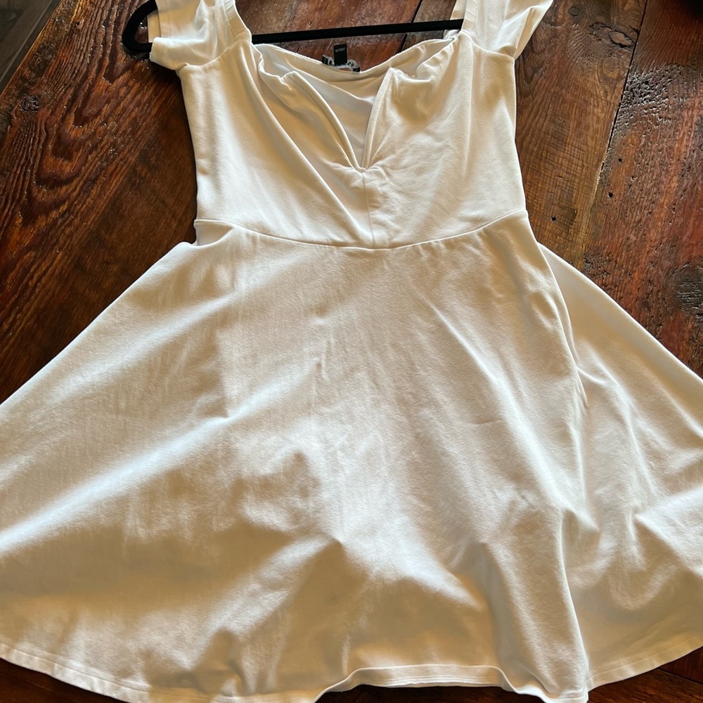 White Express Dress
